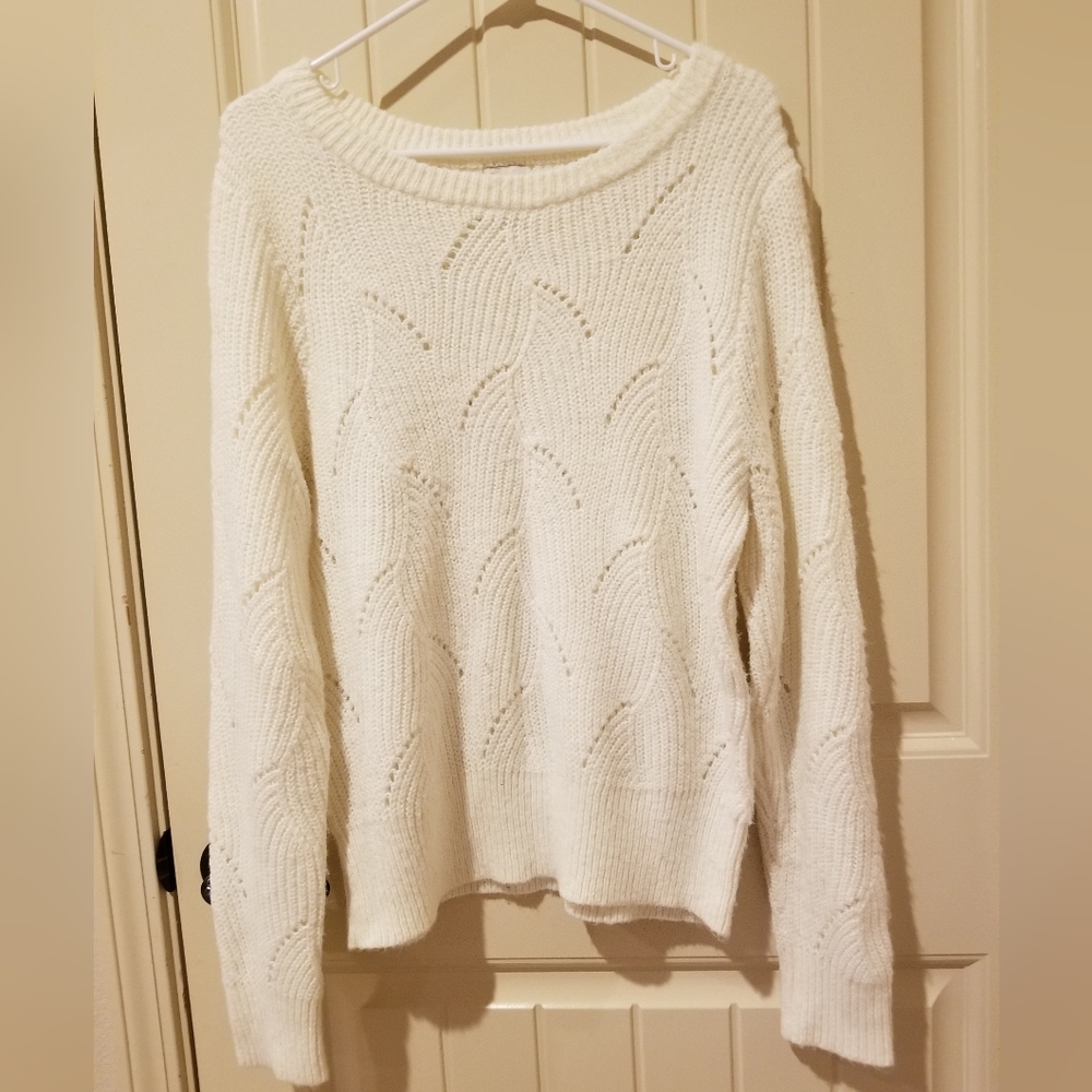 Cream Knit Sweater